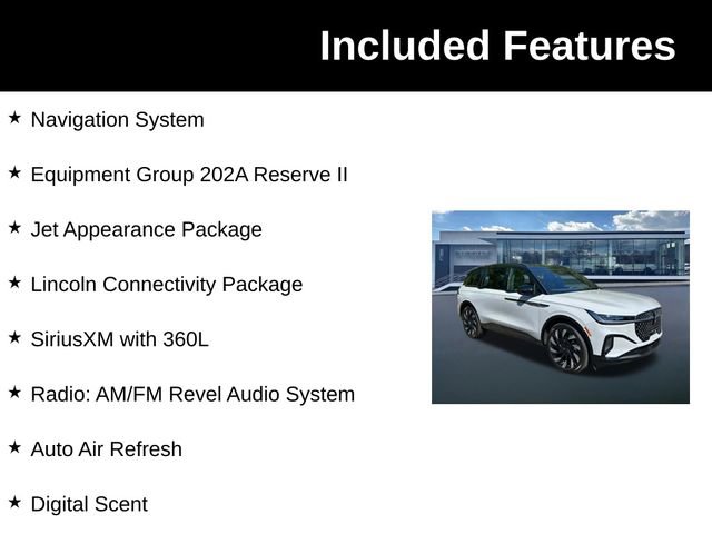 New 2026 Lincoln Nautilus Reserve w/ Jet Appearance Package AWD/4WD image 6
