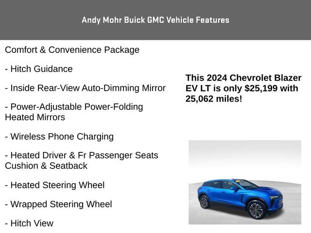 Used 2024 Chevrolet Blazer EV LT AWD/4WD image 16