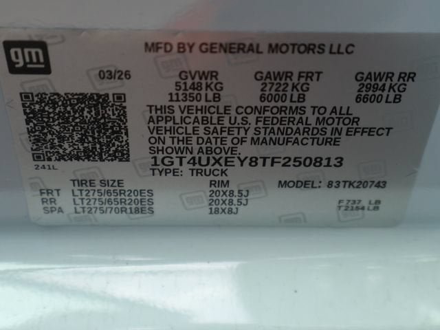 New 2026 GMC Sierra 2500 Denali Ultimate w/ LPO, Black Badging Package AWD/4WD image 41