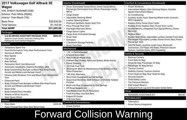 Used 2017 Volkswagen Golf Alltrack SE image 16