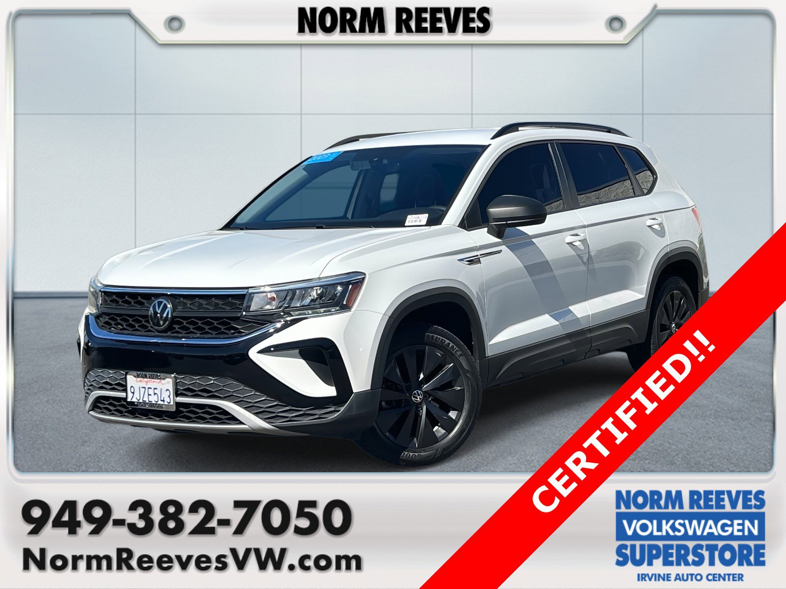 Certified 2023 Volkswagen Taos S