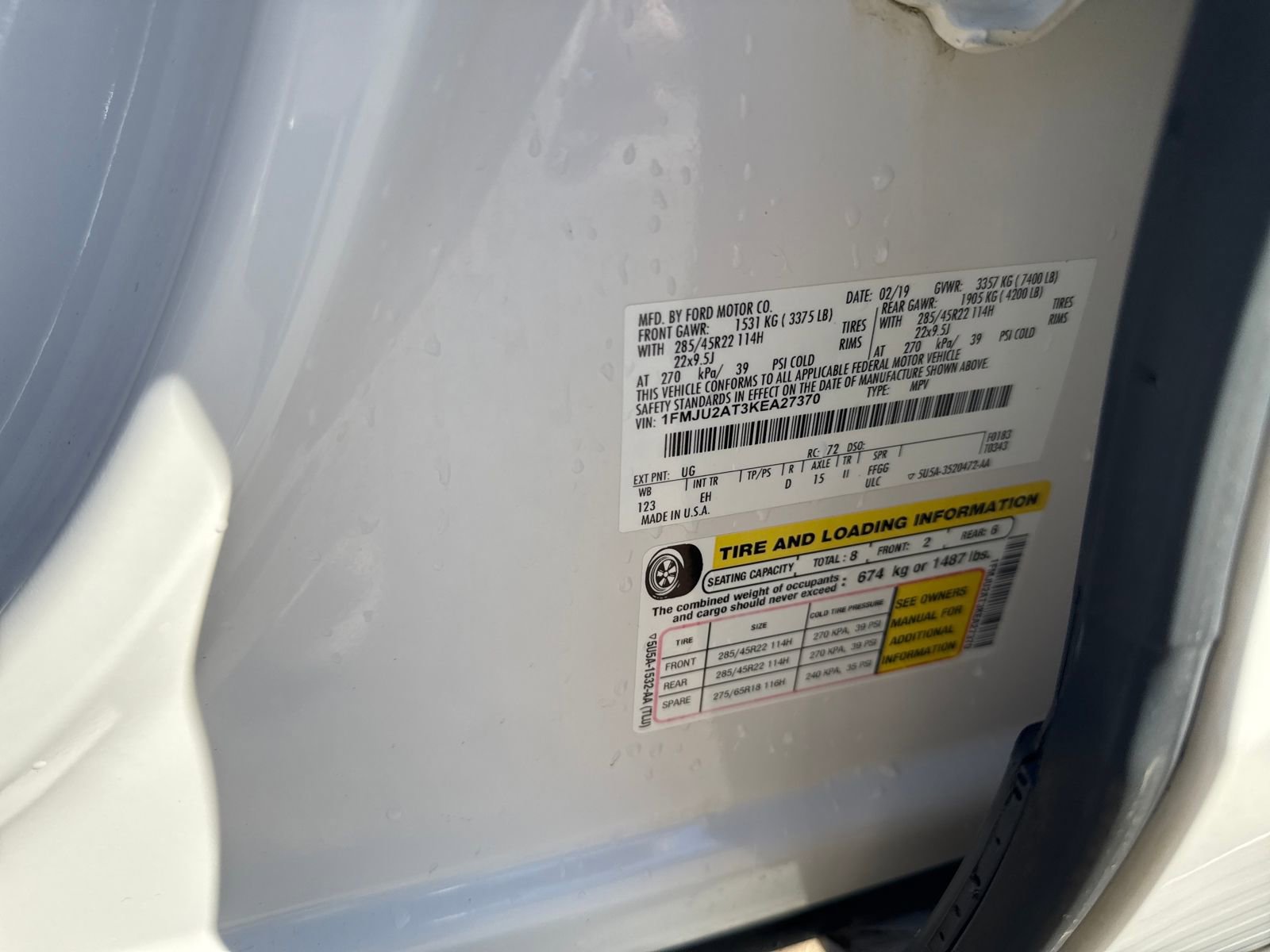 Used 2019 Ford Expedition Limited w/ Equipment Group 302A image 30