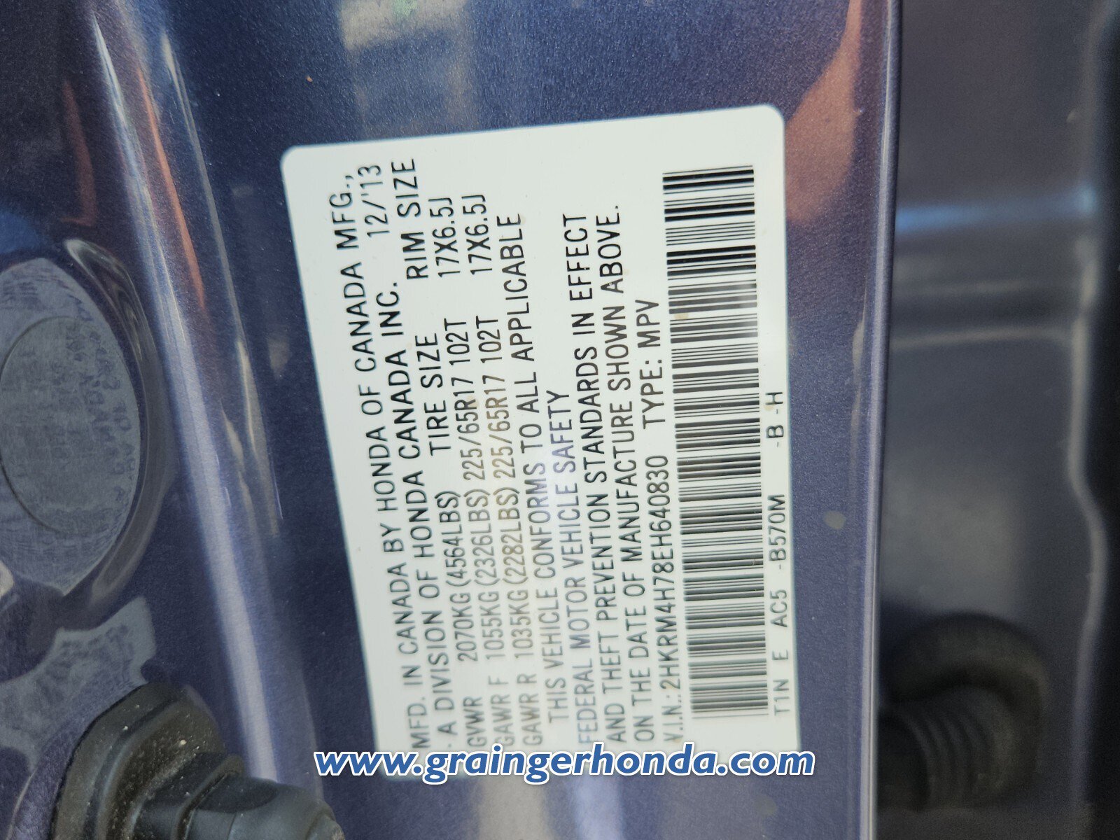 Used 2014 Honda CR-V EX-L image 14