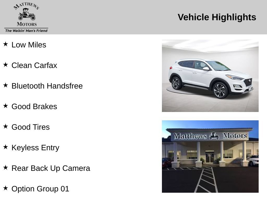 Used 2019 Hyundai Tucson Sport AWD/4WD image 14