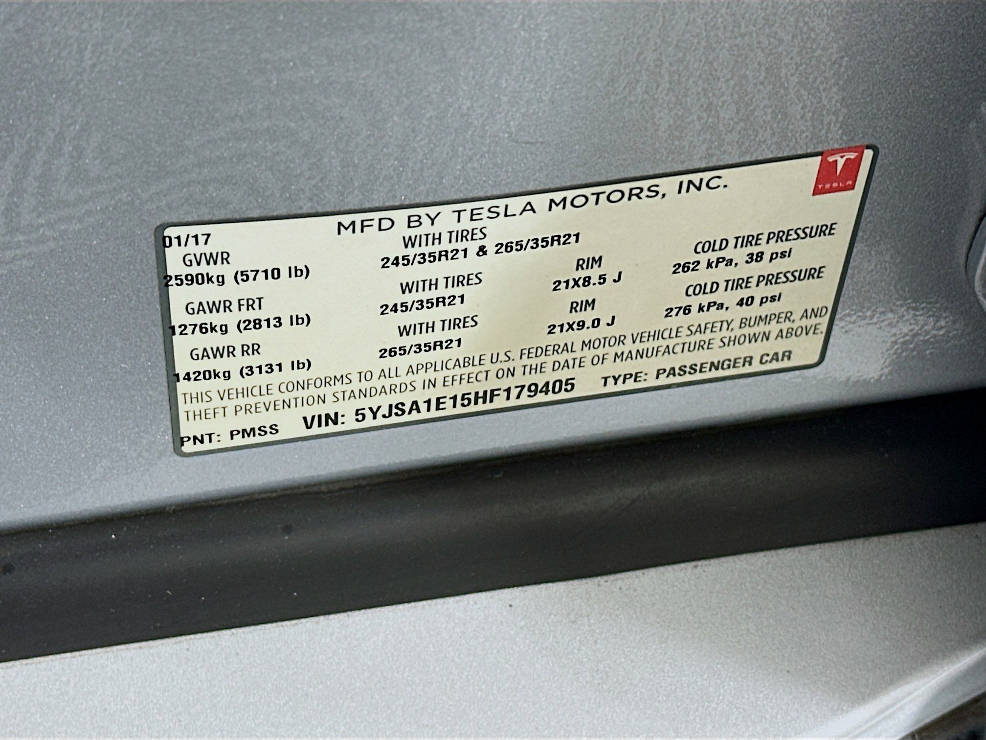 Used 2017 Tesla Model S 75 image 12