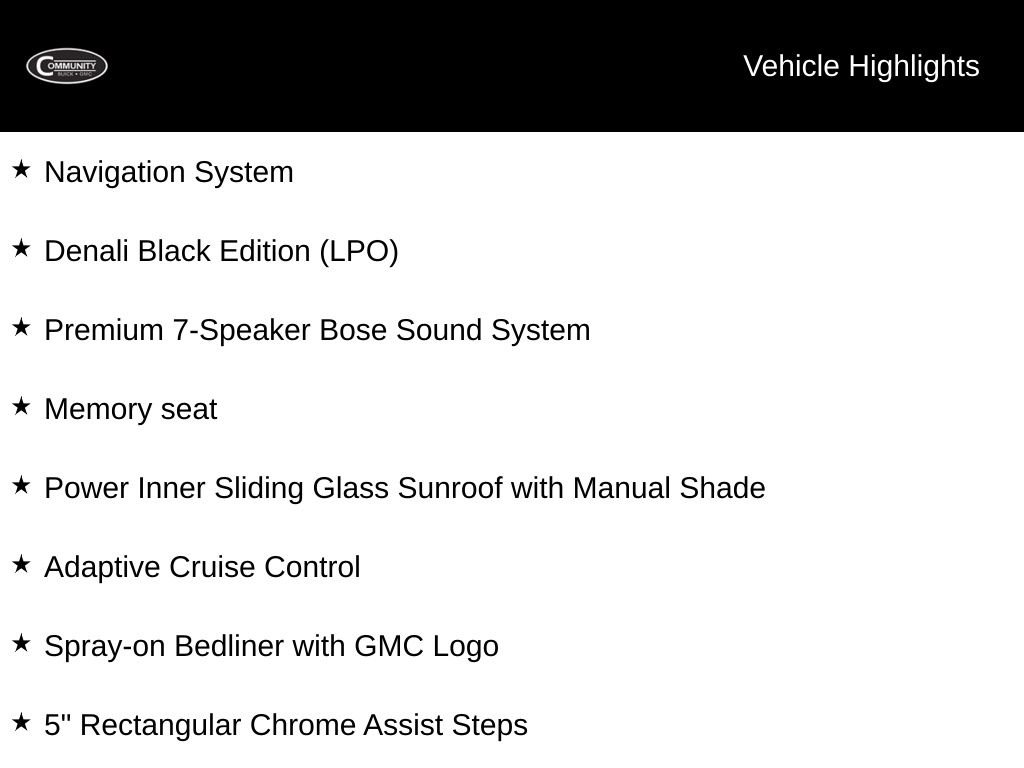 New 2026 GMC Canyon Denali w/ LPO, Denali Black Edition AWD/4WD image 3