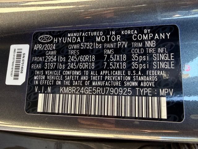 Used 2024 Hyundai Palisade SEL FWD image 37