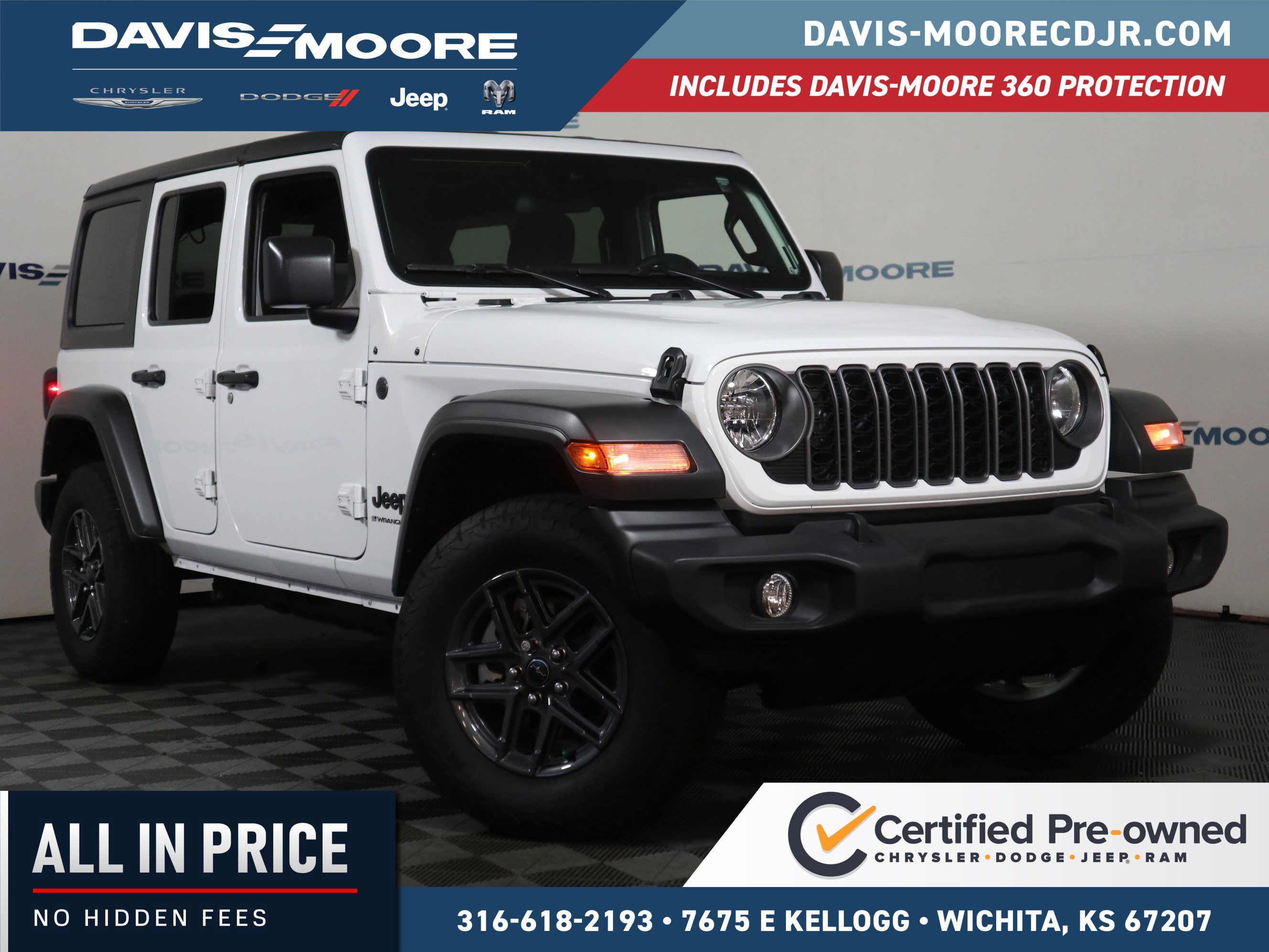 Used 2025 Jeep Wrangler Unlimited Sport AWD/4WD video 1