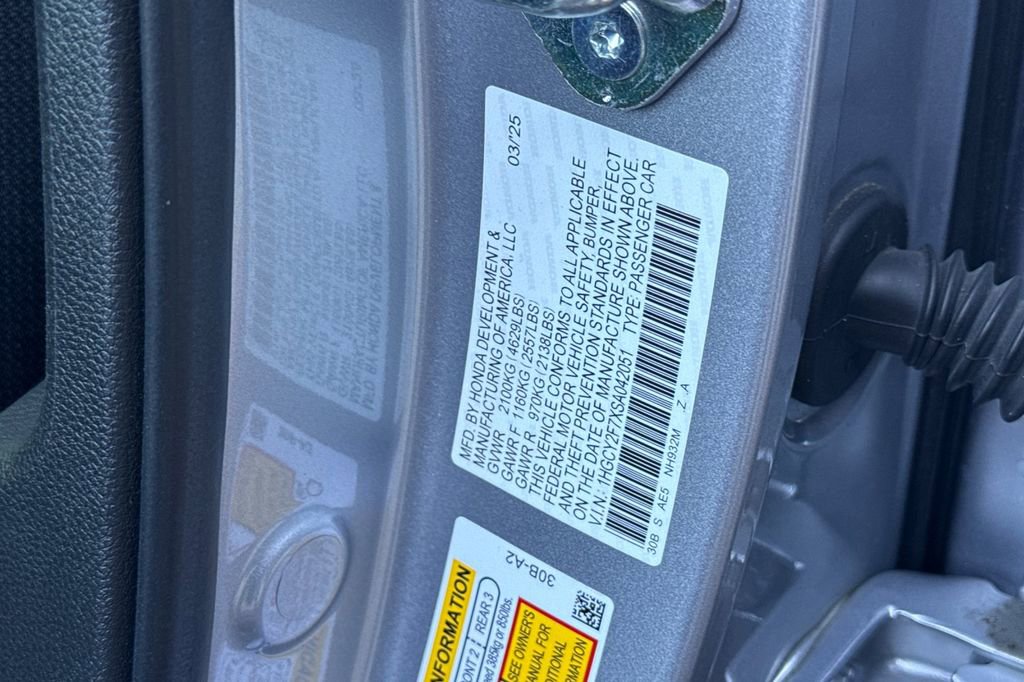 Certified 2025 Honda Accord Sport image 27