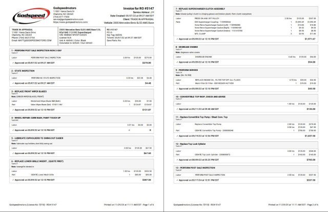 Used 2005 Mercedes-Benz SL 55 AMG image 8