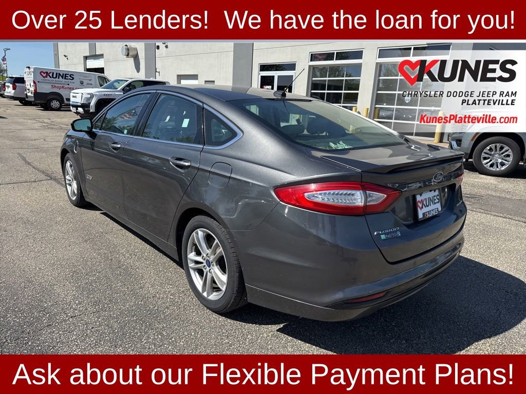 Used 2016 Ford Fusion Energi Titanium w/ Driver Assist Package FWD image 7