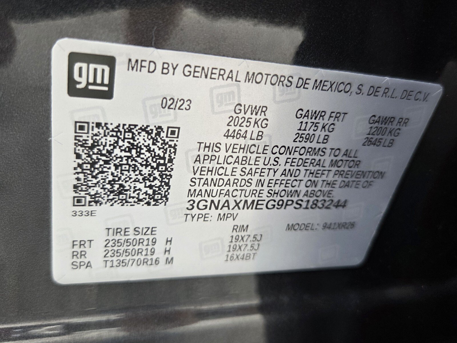 Certified 2023 Chevrolet Equinox RS w/ RS Leather Package FWD image 24