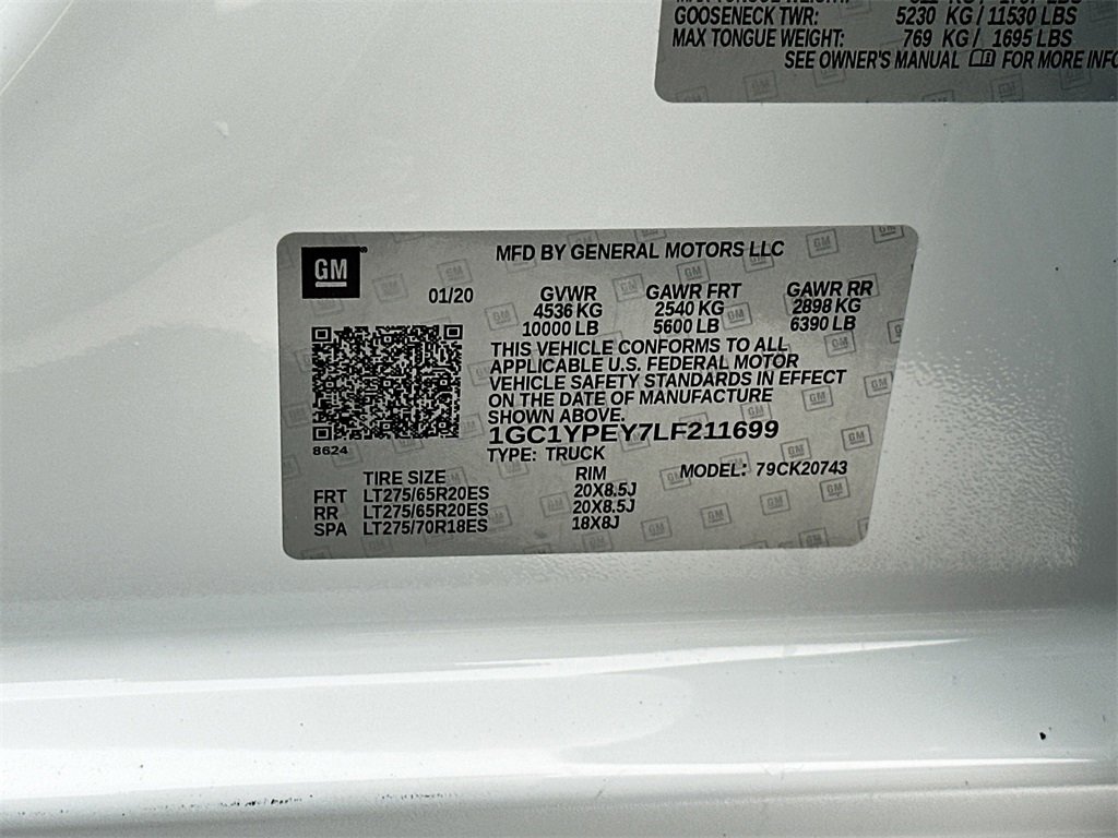 Used 2020 Chevrolet Silverado 2500 LTZ image 27