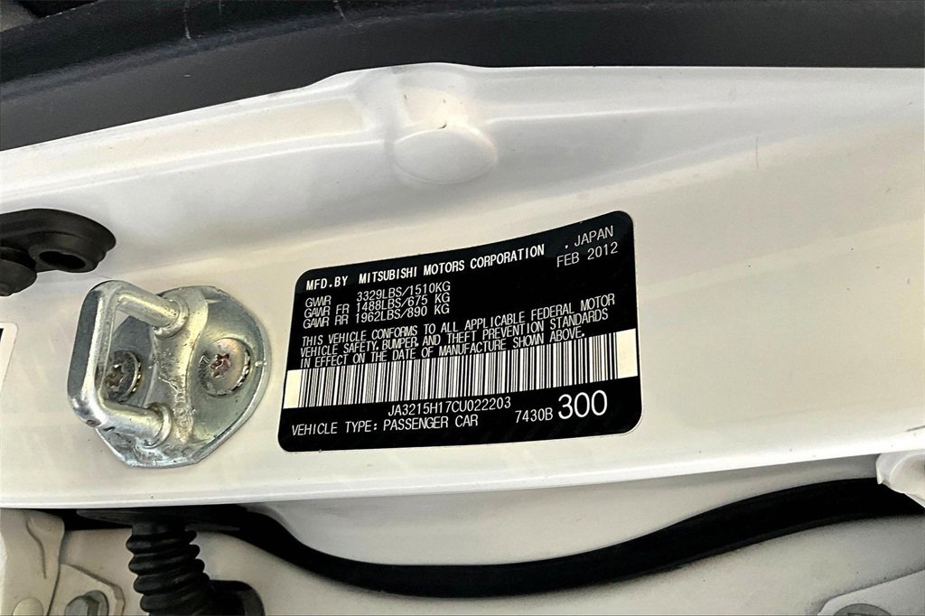 Used 2012 Mitsubishi i ES image 15