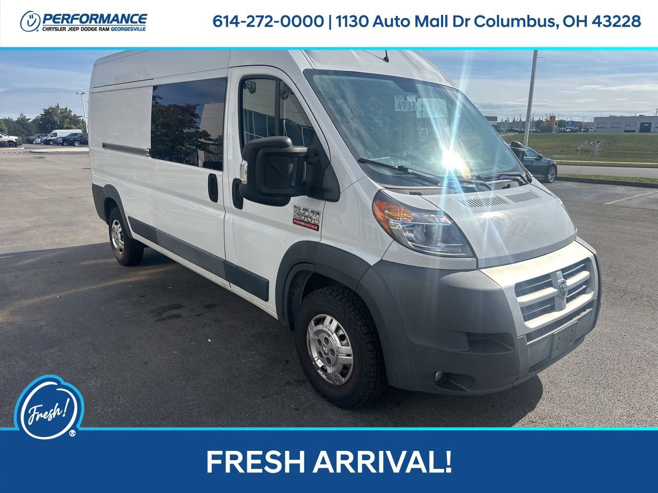 Used 2015 RAM ProMaster 2500 w/ Premium Appearance Group