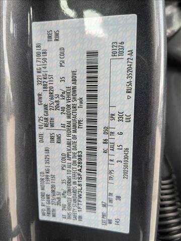 New 2025 Ford F150 XLT w/ Equipment Group 303A High image 18