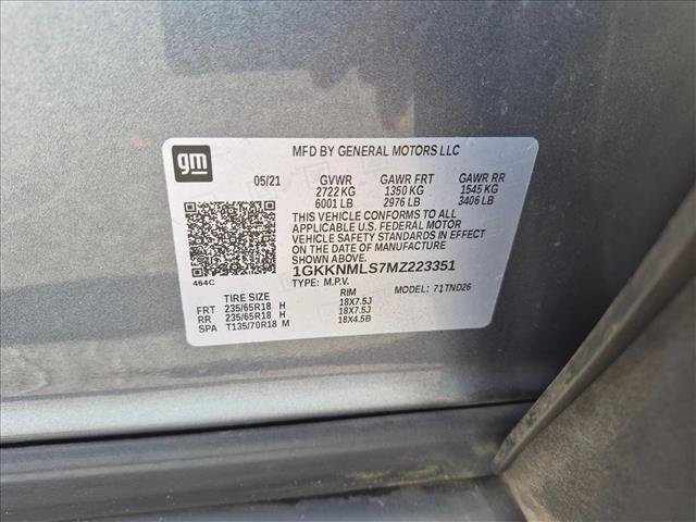 Used 2021 GMC Acadia SLT w/ Technology Package FWD image 23