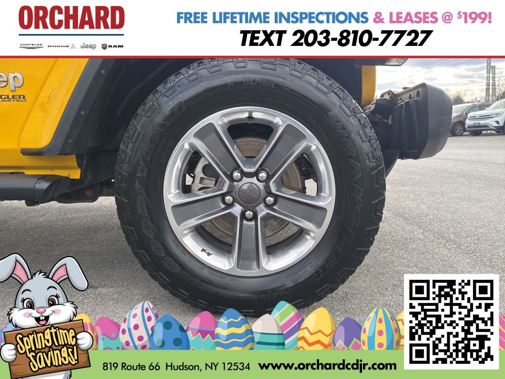 Used 2019 Jeep Wrangler Unlimited Sahara w/ Dual Top Group AWD/4WD image 13