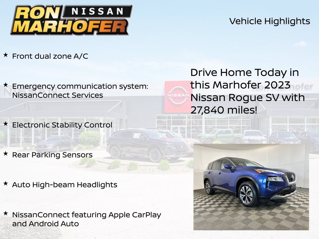 Used 2023 Nissan Rogue SV AWD/4WD image 15