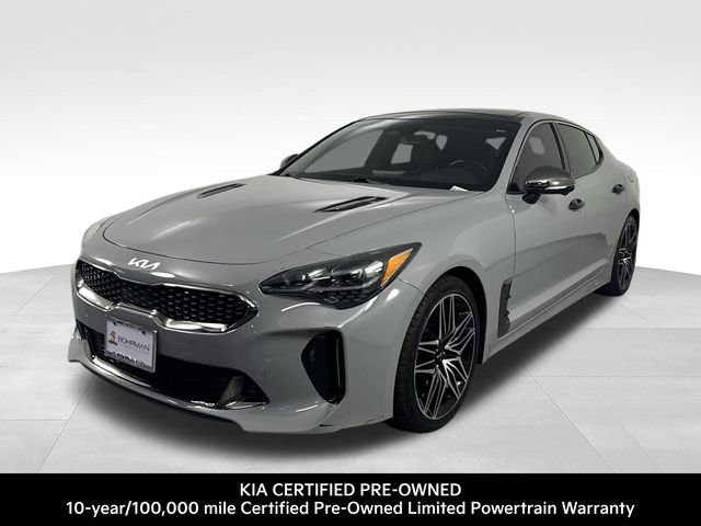 Certified 2022 Kia Stinger GT2 w/ Red Interior Color Package