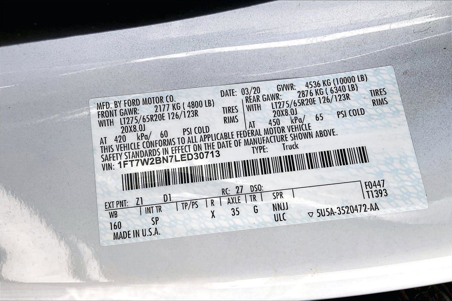 Used 2020 Ford F250 King Ranch w/ Chrome Package image 35