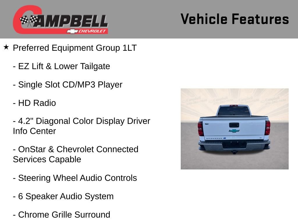 Used 2018 Chevrolet Silverado 1500 LT w/ LT Eassist Package image 16