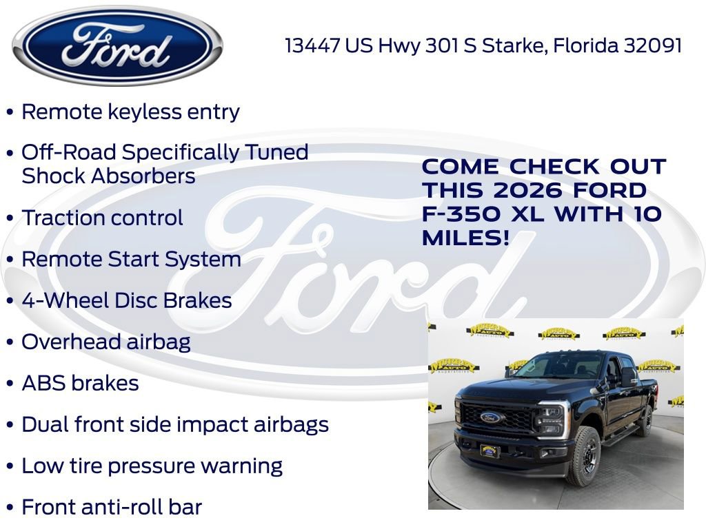 New 2026 Ford F350 XL w/ STX Appearance Package AWD/4WD image 30