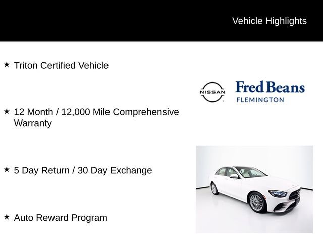 Used 2023 Mercedes-Benz E 350 4MATIC Sedan image 5