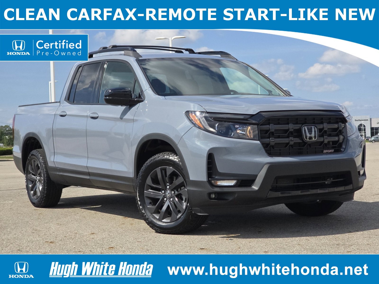 Certified 2025 Honda Ridgeline Sport