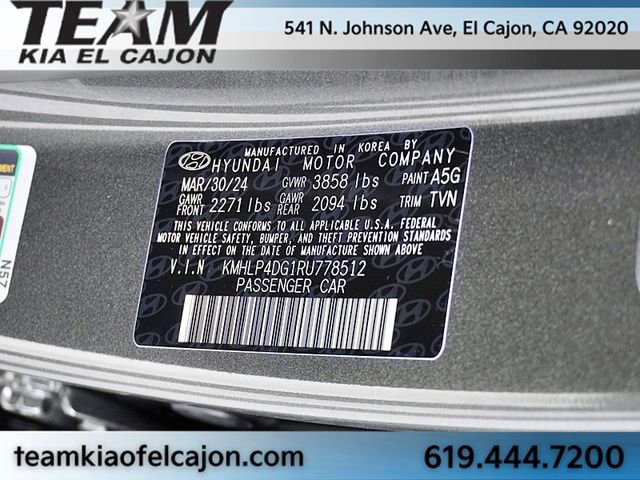 Used 2024 Hyundai Elantra Limited image 33
