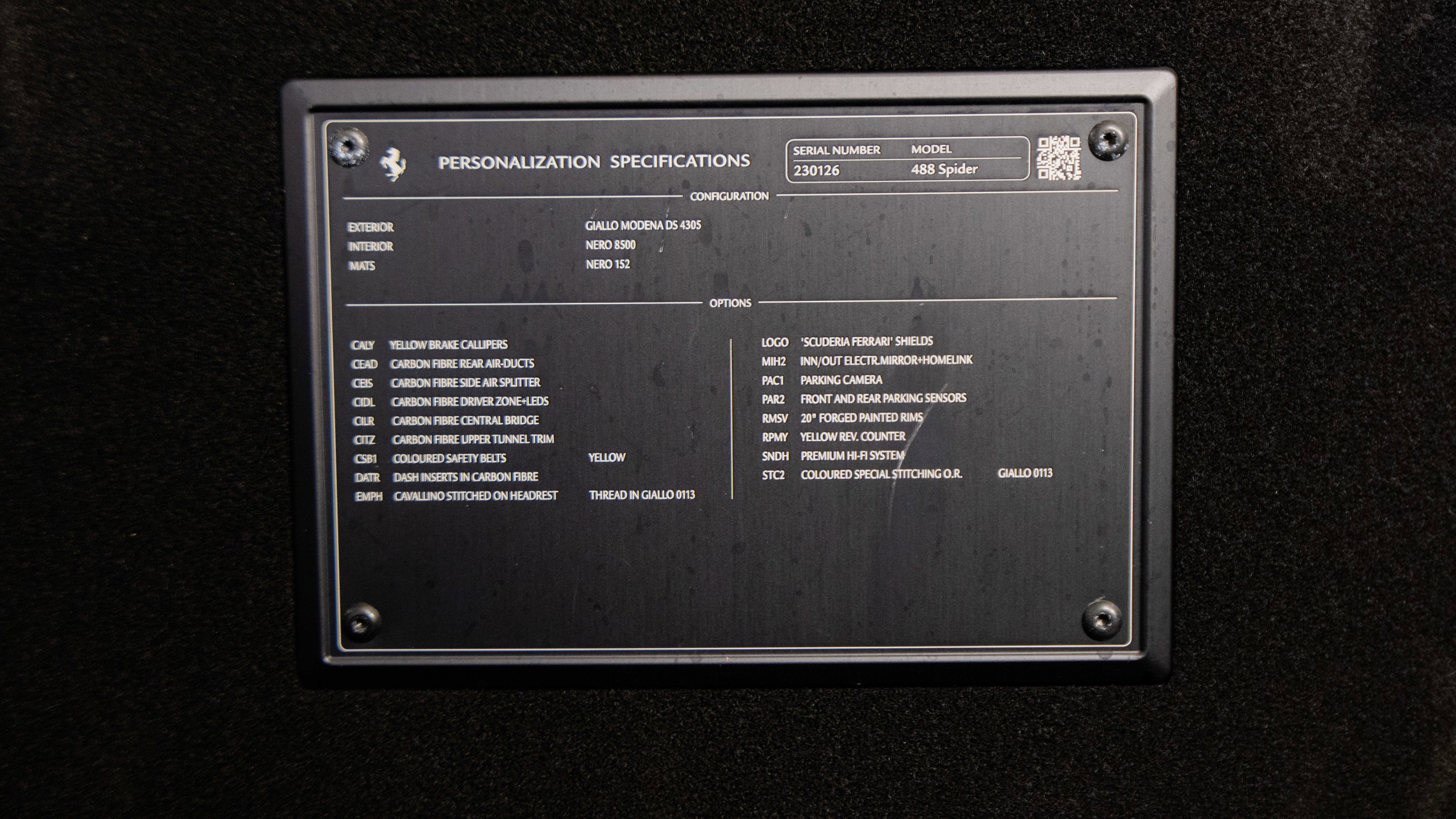 Certified 2018 Ferrari 488 Spider image 32