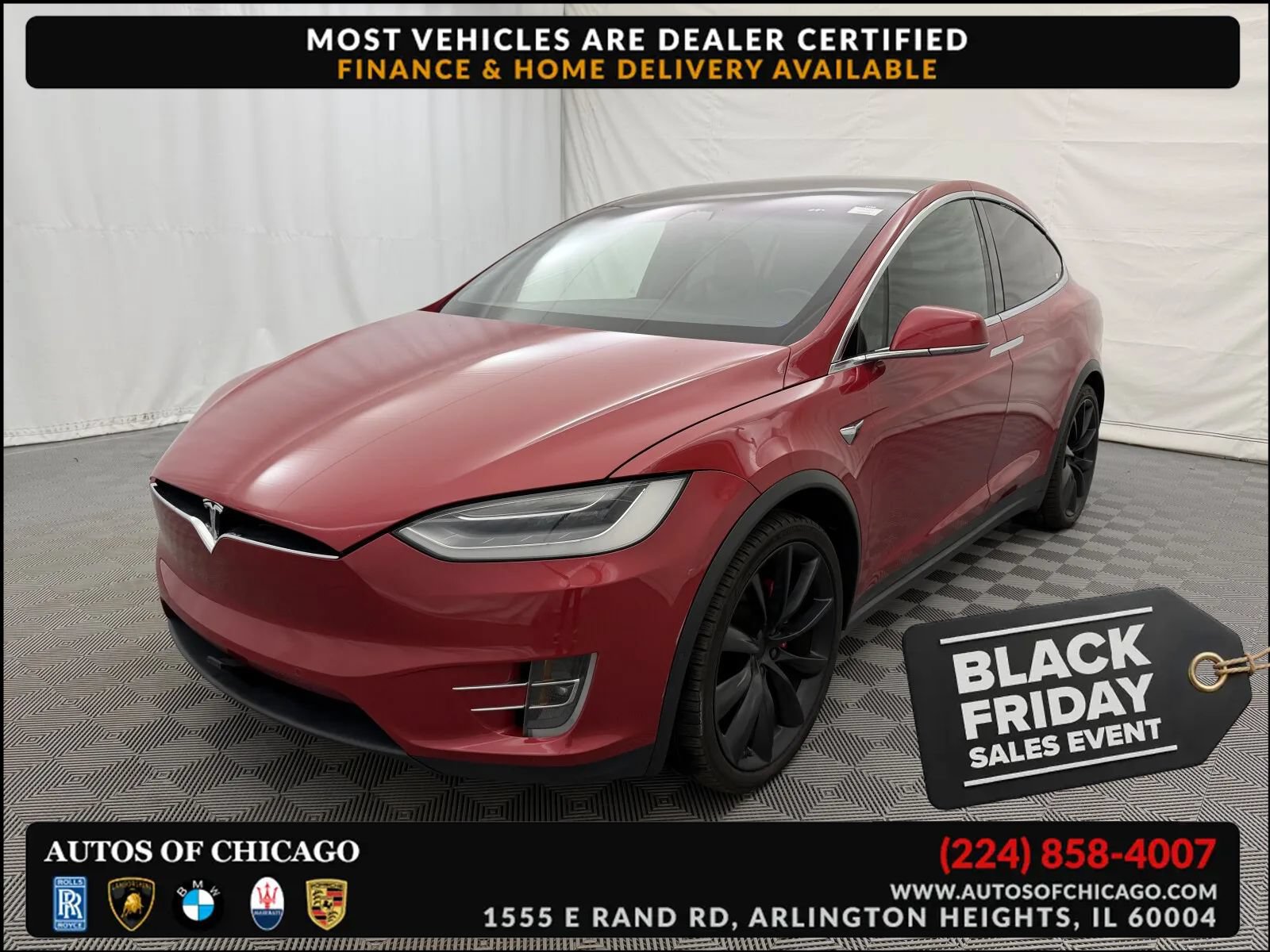 Used 2021 Tesla Model X Performance AWD/4WD image 1