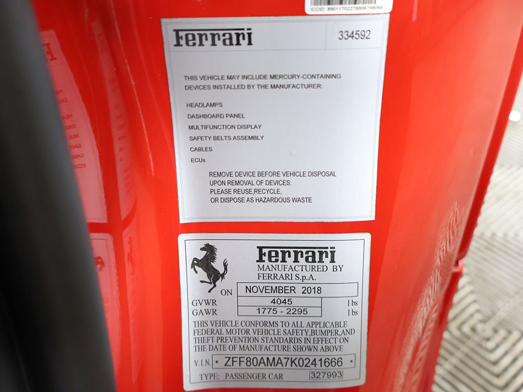 Used 2019 Ferrari 488 Spider image 59