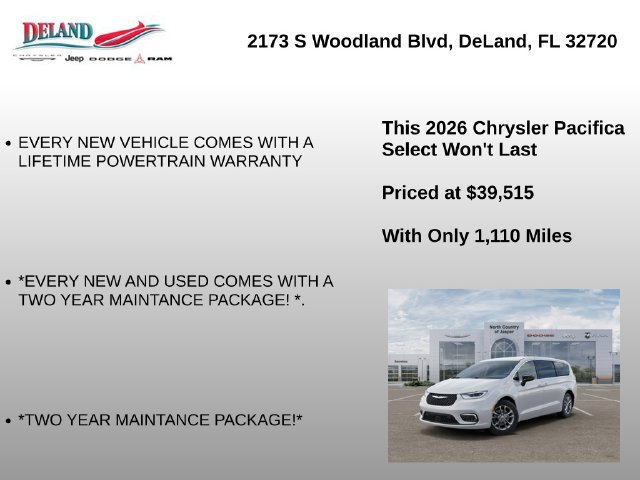 New 2026 Chrysler Pacifica Select FWD image 7