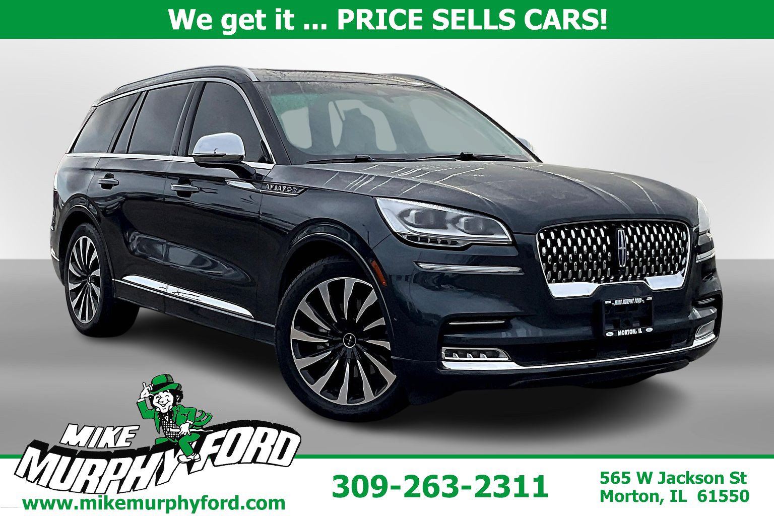 Used 2021 Lincoln Aviator Black Label Grand Touring w/ Class IV Trailer Tow Package
