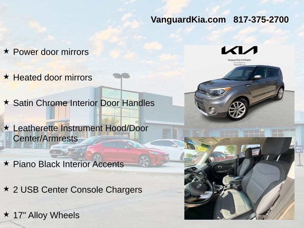 Used 2017 Kia Soul + w/ Audio Package FWD image 12