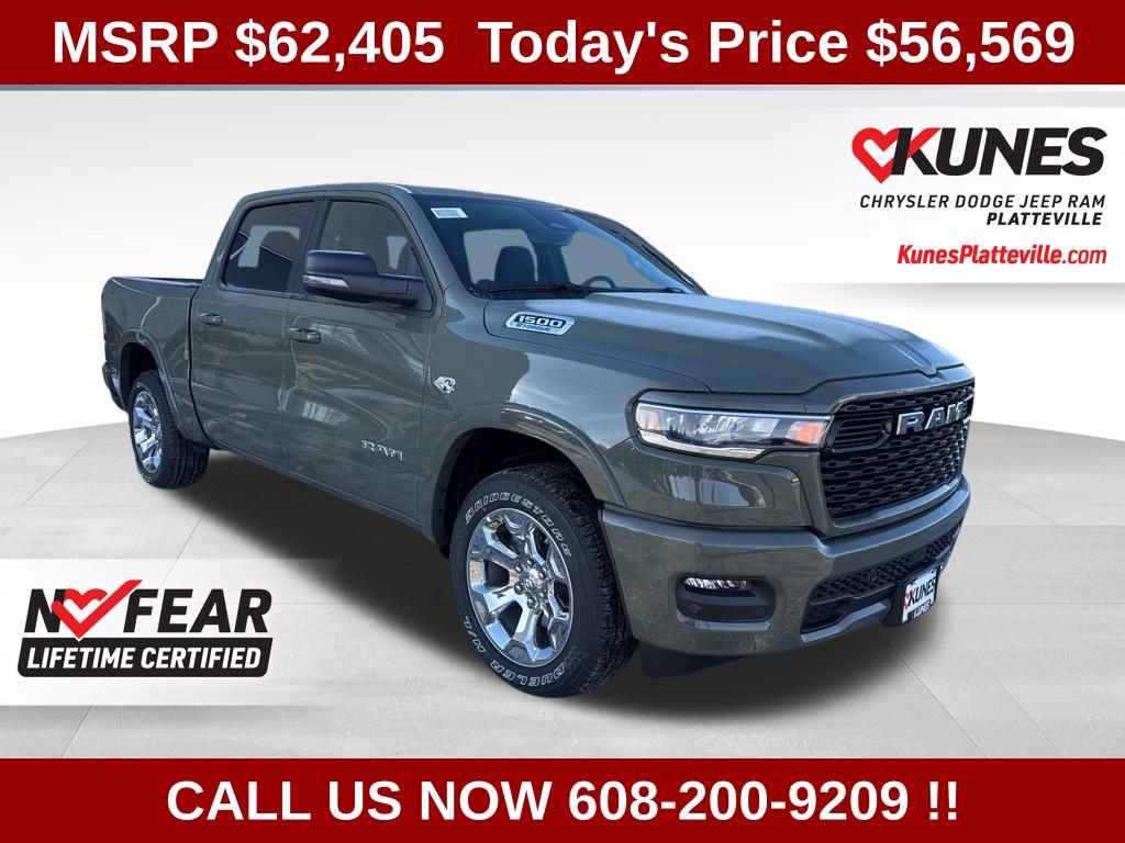 New 2026 RAM 1500 4x4 Crew Cab