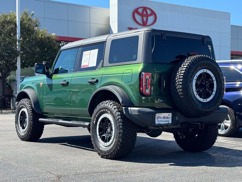Used 2023 Ford Bronco Badlands w/ Sasquatch Package AWD/4WD image 9
