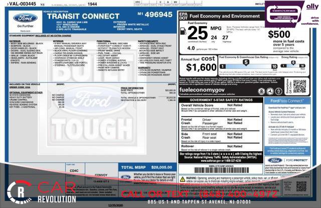 Used 2021 Ford Transit Connect XL image 9