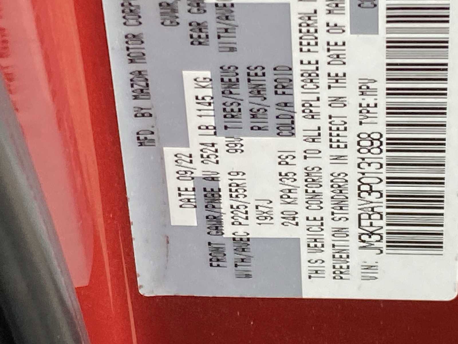 Used 2023 MAZDA CX-5 AWD 2.5 Turbo image 35