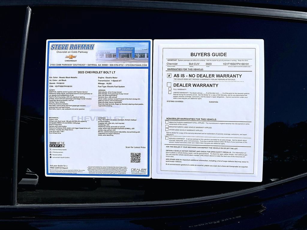 Certified 2023 Chevrolet Bolt EUV LT w/ Convenience Package image 26