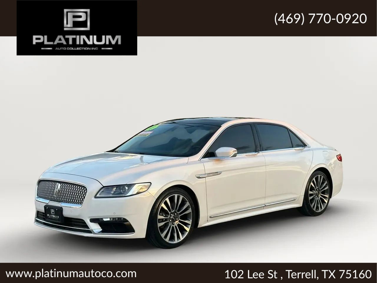 Used 2017 Lincoln Continental Select w/ Climate Package