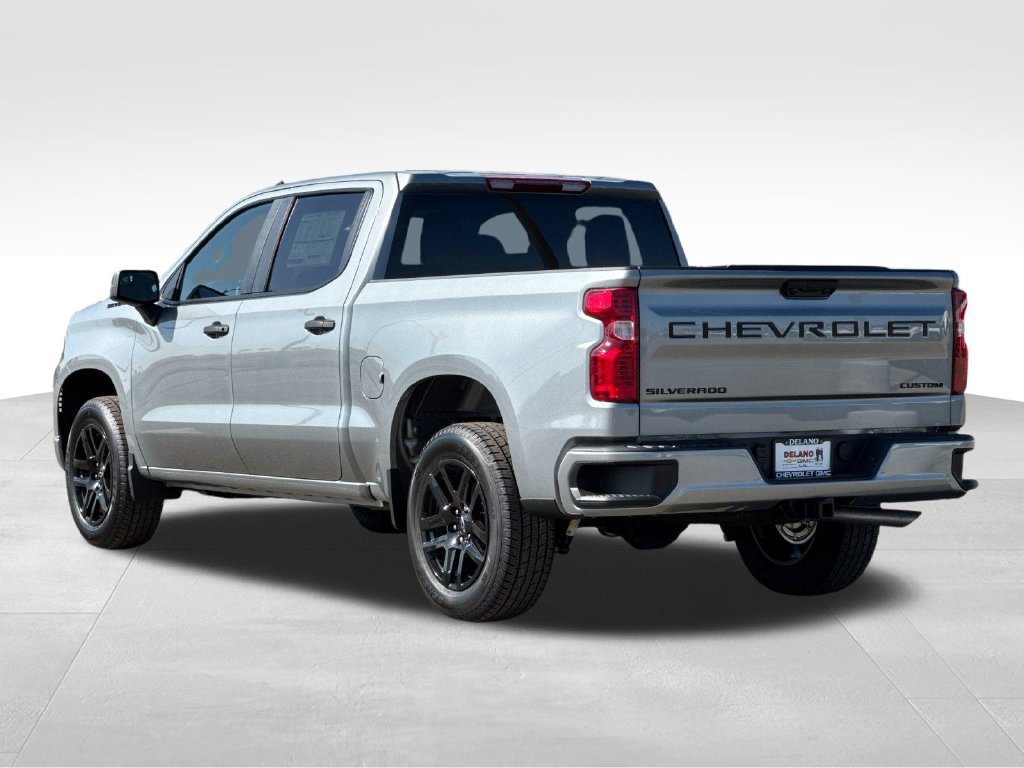 New 2026 Chevrolet Silverado 1500 Custom w/ LPO, Dark Essentials Package RWD image 3
