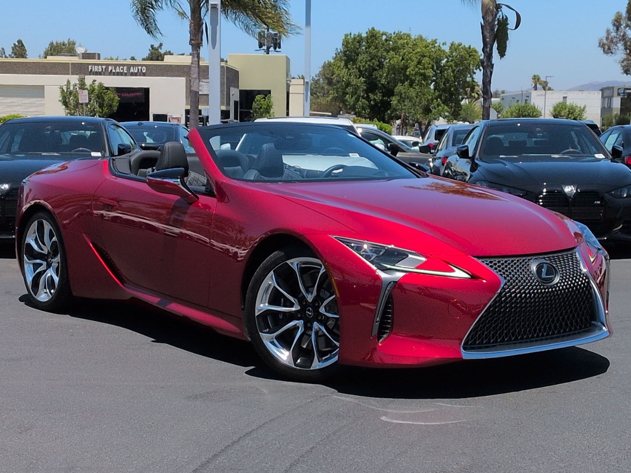 Used 2021 Lexus LC 500 Convertible w/ Touring Package RWD image 2