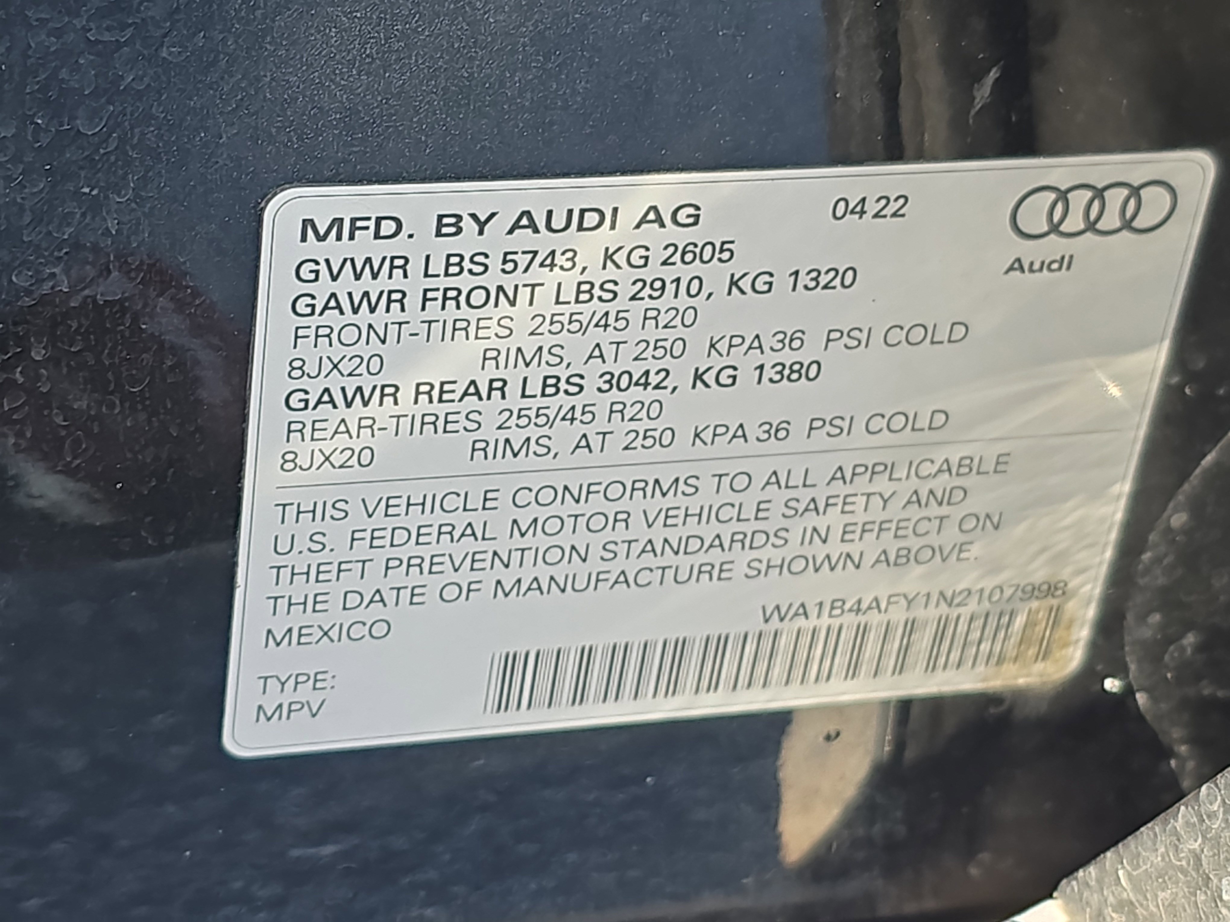 Used 2022 Audi SQ5 Premium Plus w/ Premium Plus Package image 34