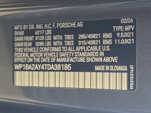 Used 2026 Porsche Cayenne Coupe AWD/4WD image 38