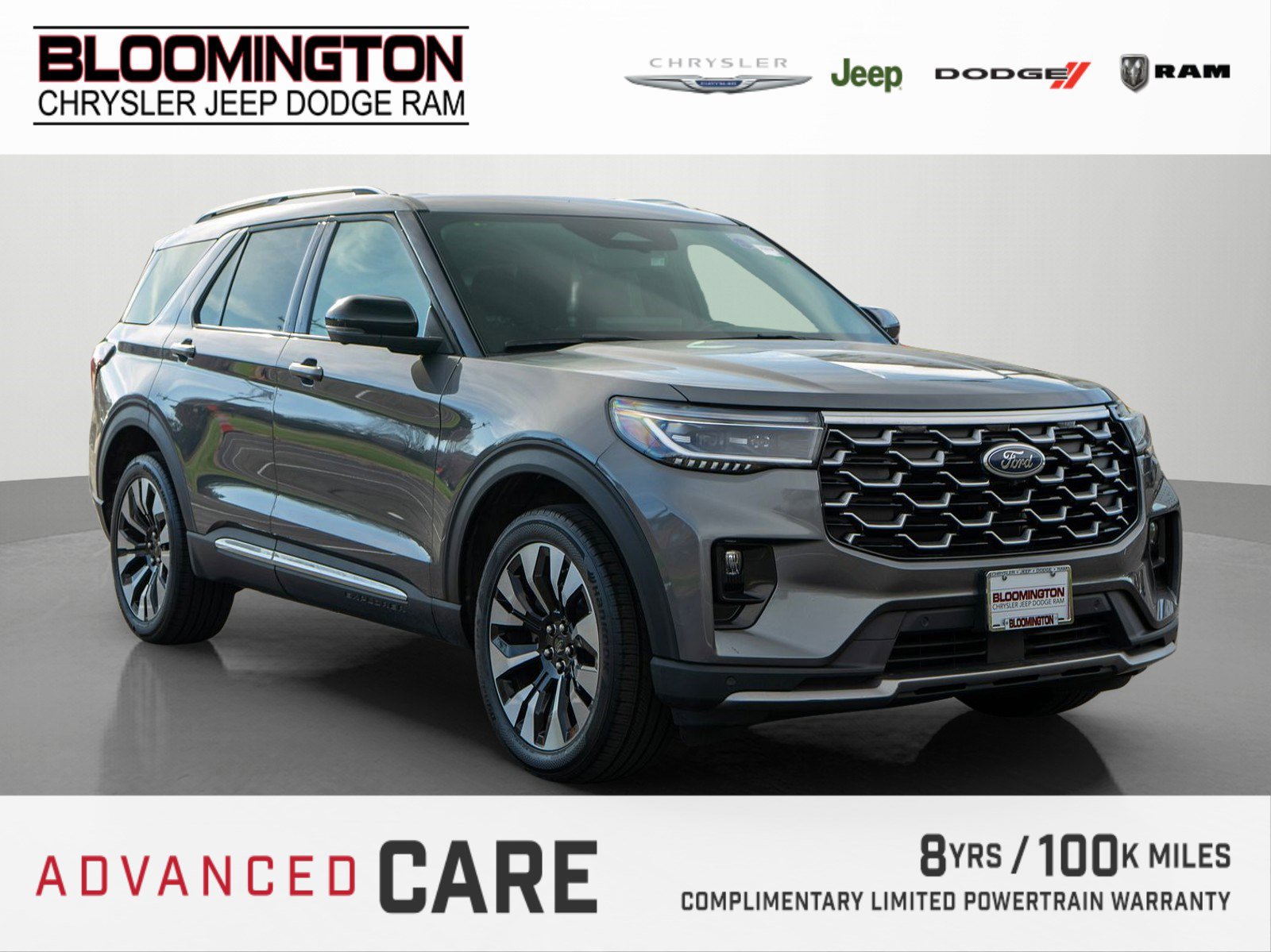 Used 2025 Ford Explorer Platinum w/ LUX Leather Package AWD/4WD image 1