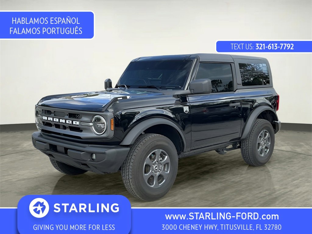 Certified 2024 Ford Bronco Big Bend