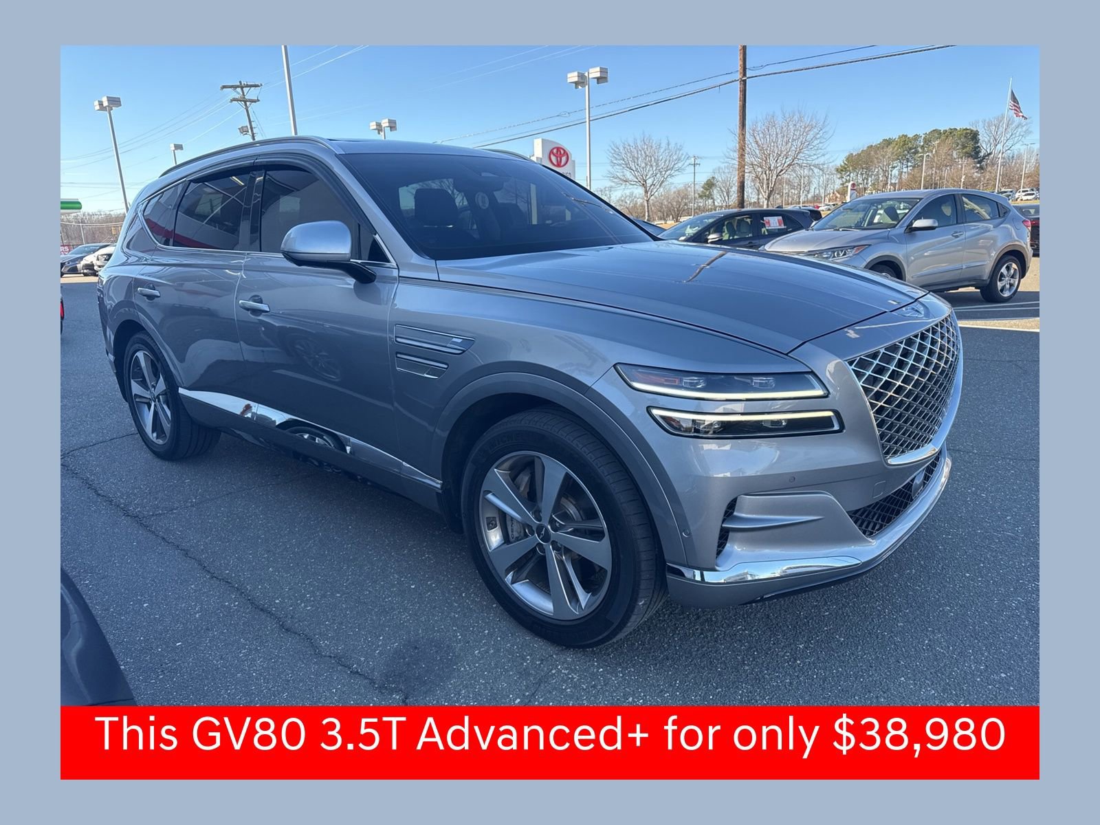 Used 2021 Genesis GV80 3.5T Advanced + image 1