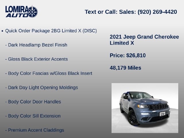 Used 2021 Jeep Grand Cherokee Limited X AWD/4WD image 14